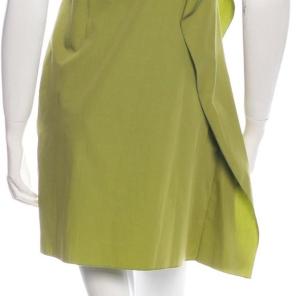 New! BOTTEGA VENETA Assenzio Cotton Dress - Picture 4 of 8